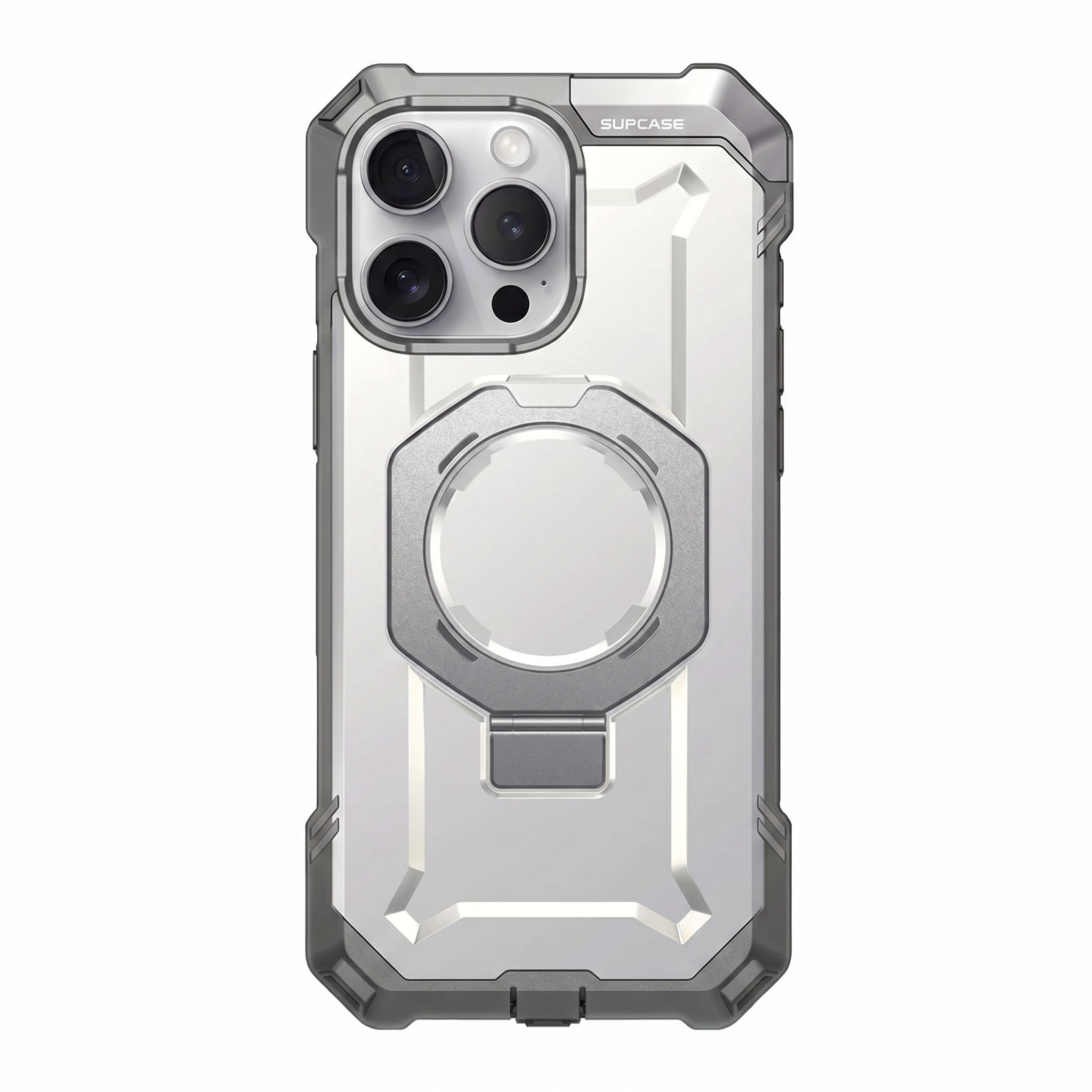 Case Grip Hunter — iPhone 16 Pro — Blanco