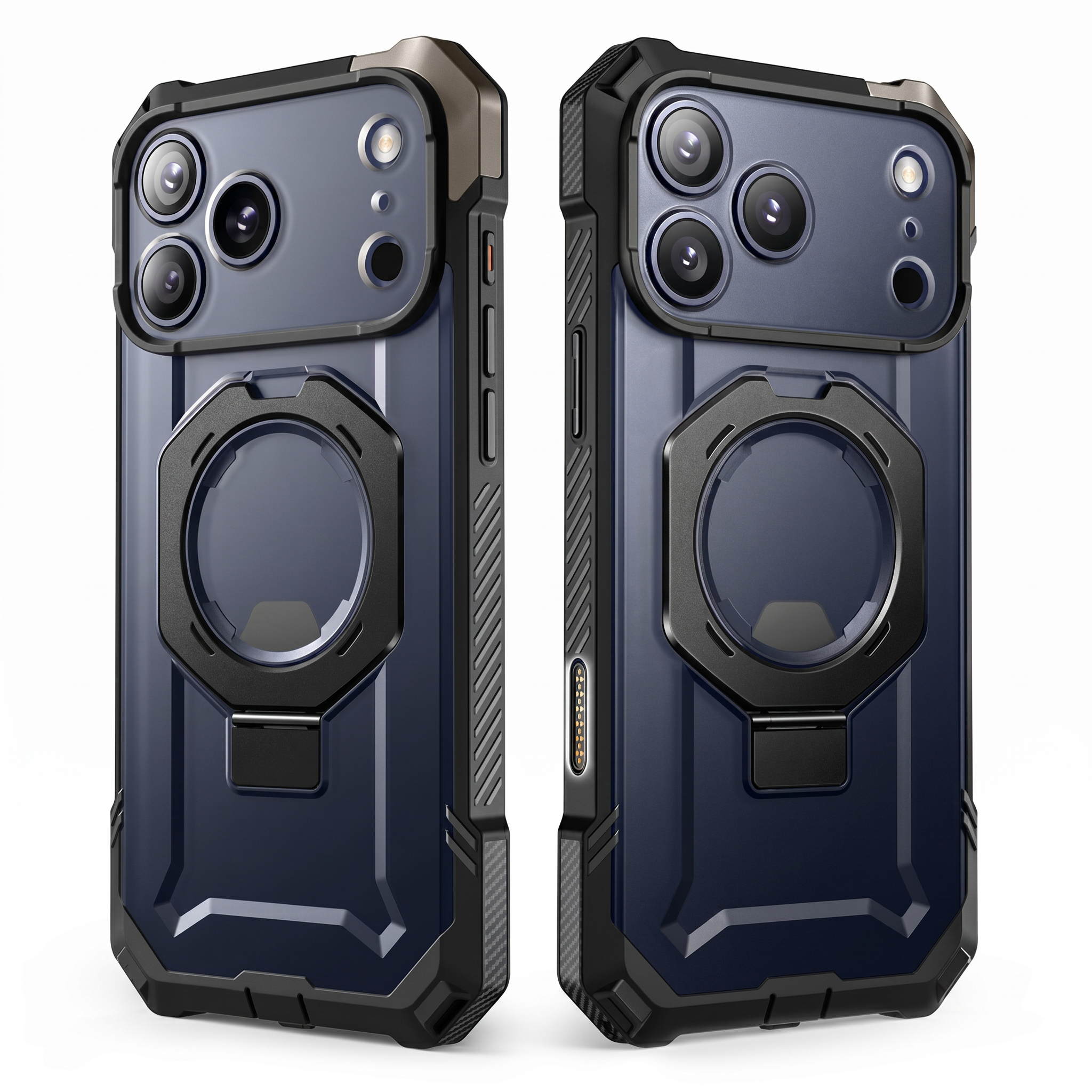 Case Grip Hunter — iPhone 17 Pro — Negro