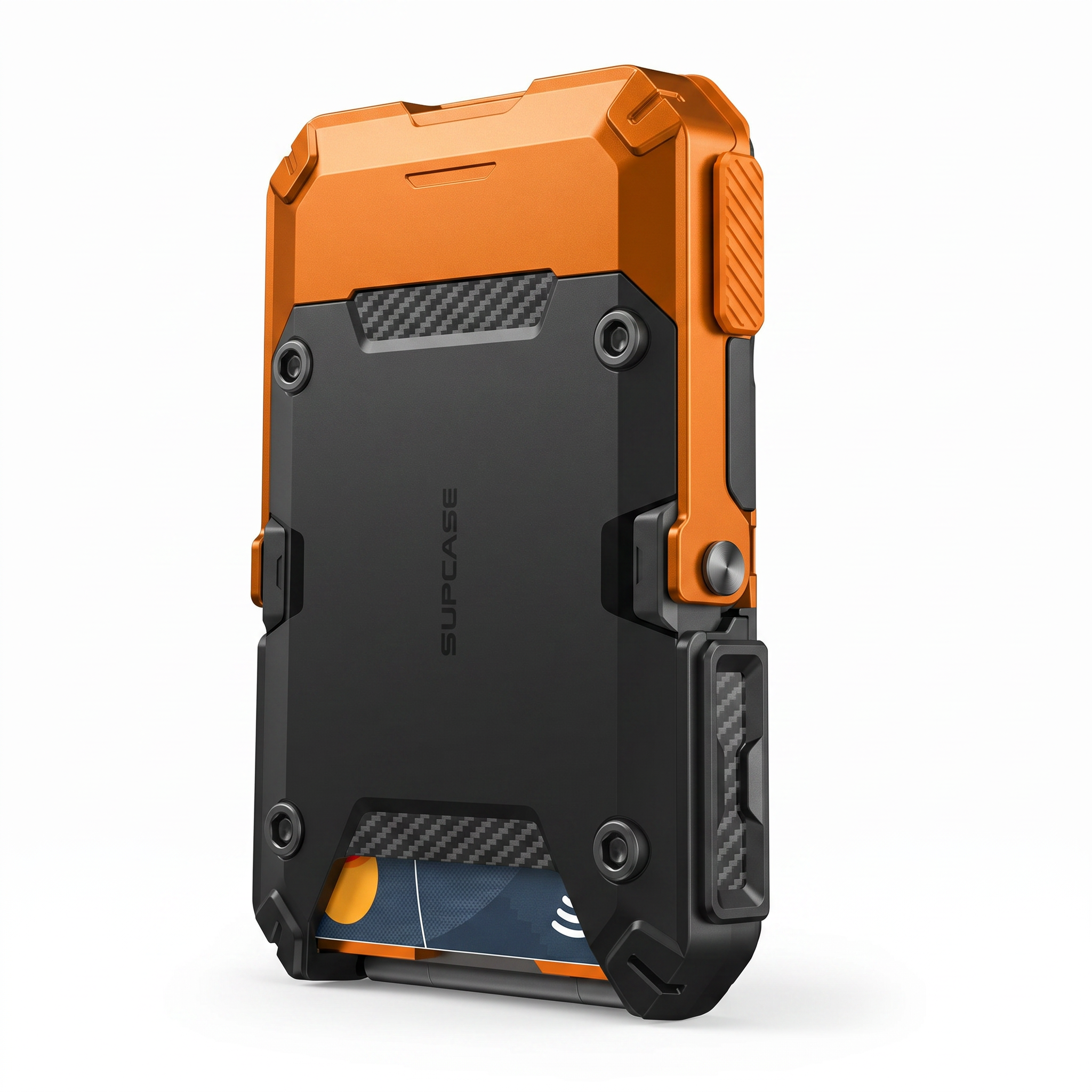 Billetera MagSafe Hunter — Naranja