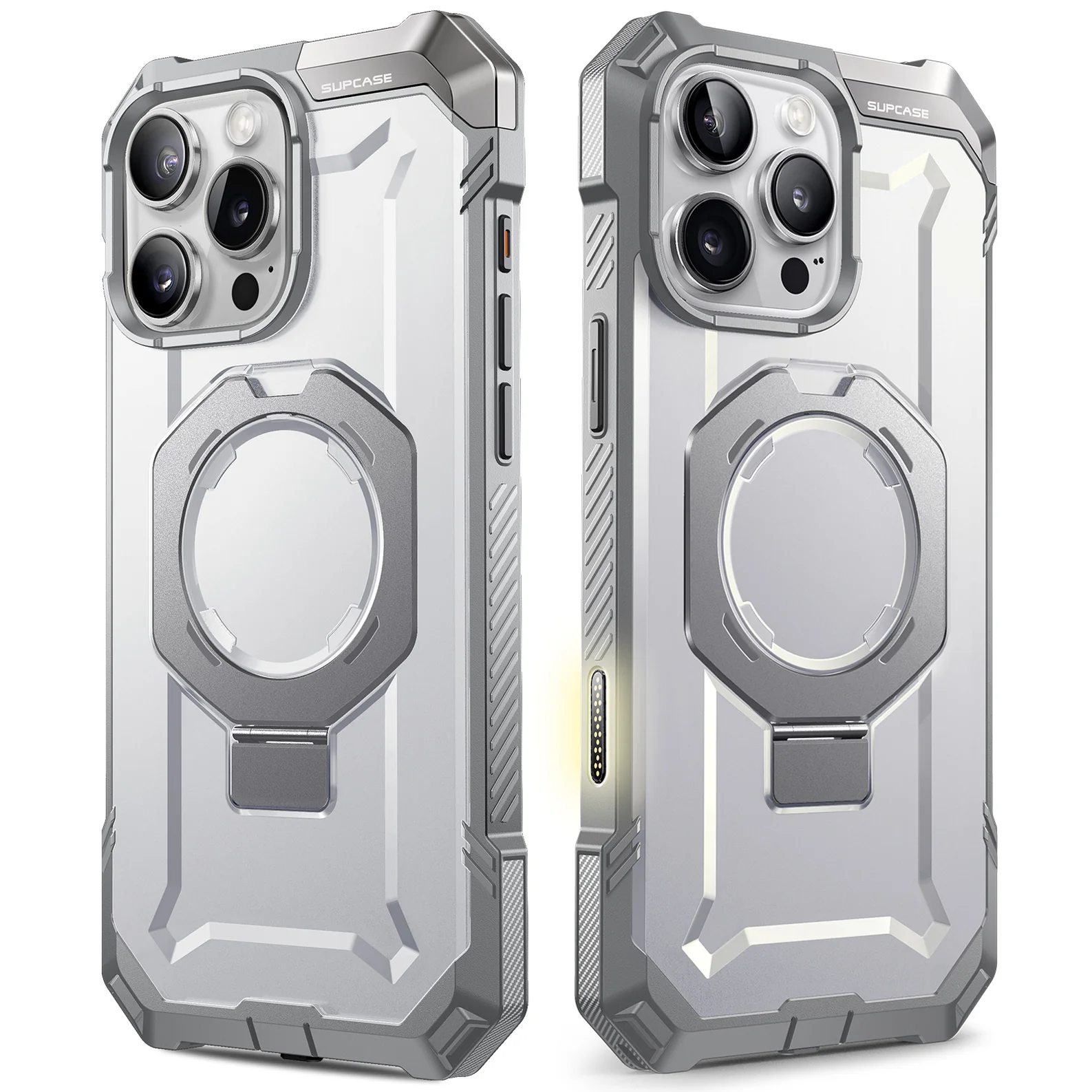 Case Grip Hunter — iPhone 16 Pro Max — Blanco