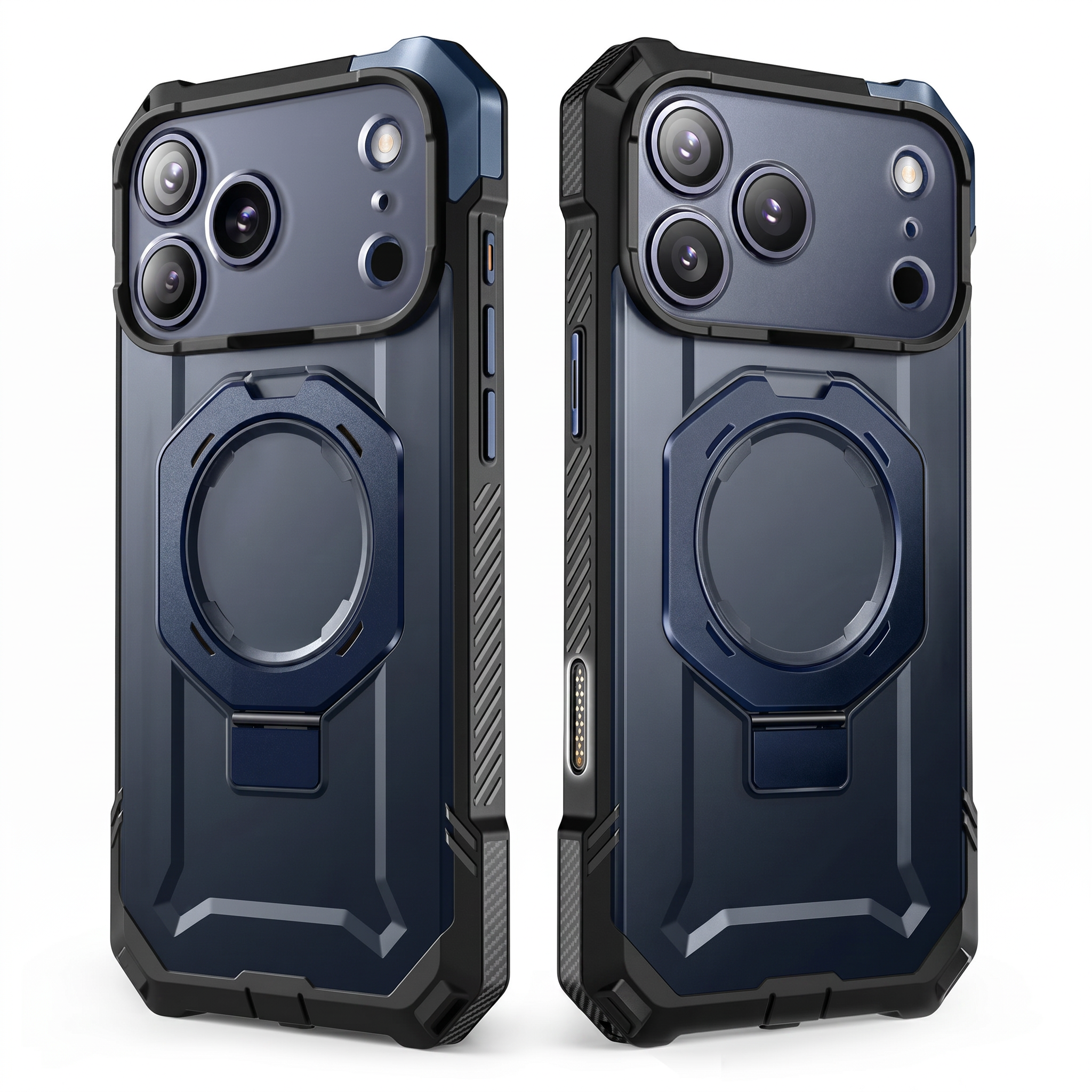 Case Grip Hunter — iPhone 17 Pro — Azul