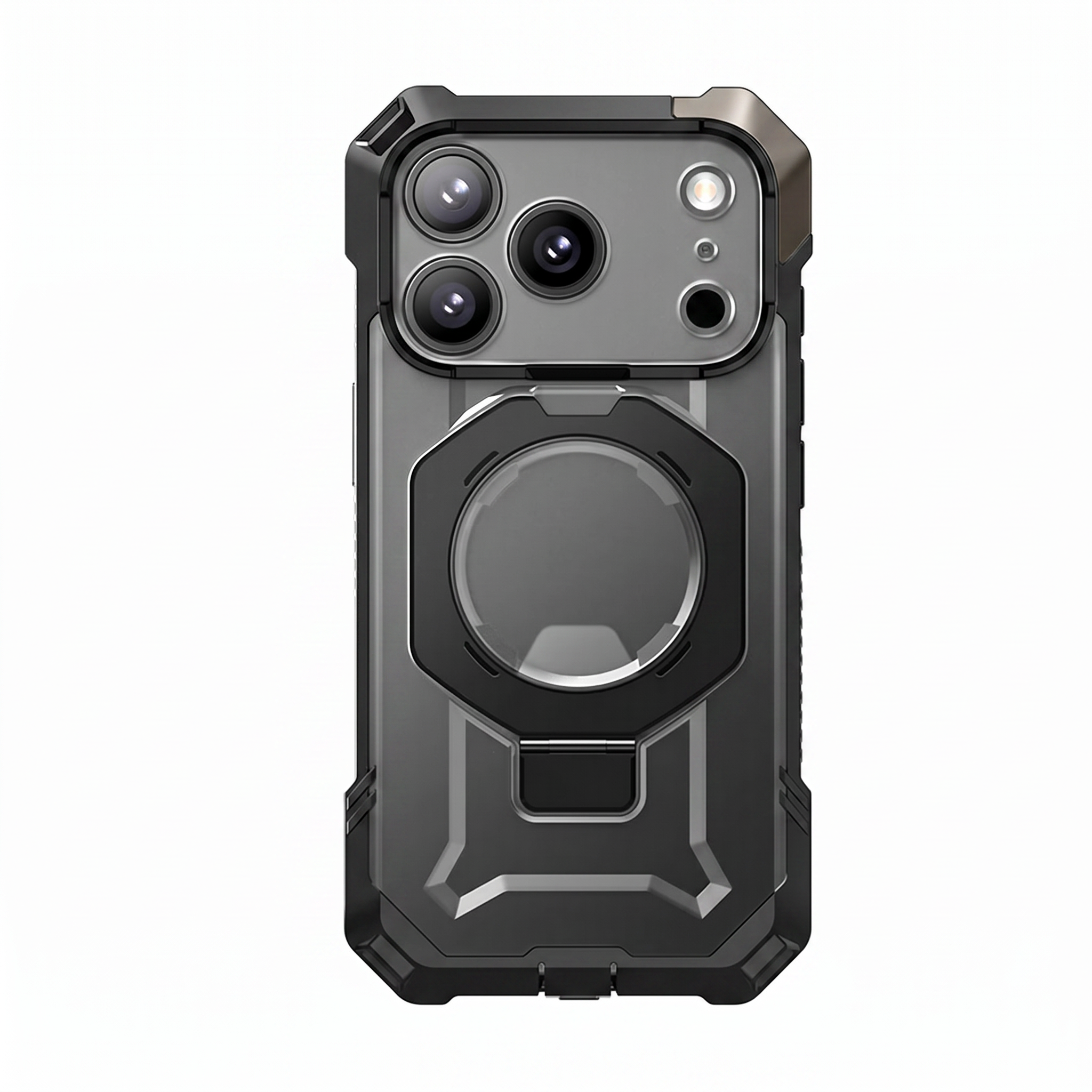 Case Grip Hunter — iPhone 17 Pro Max — Negro