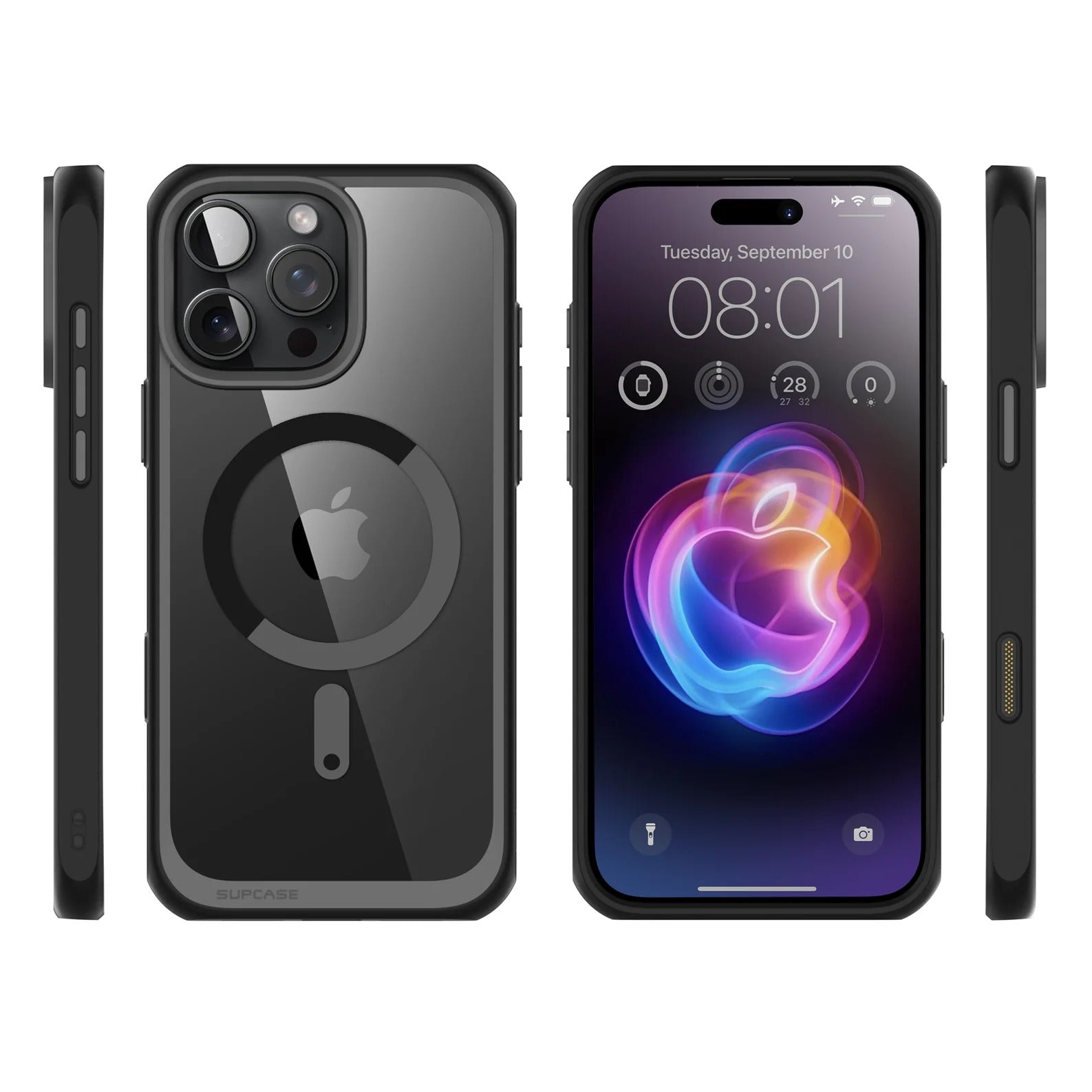 Case Slim Hunter — iPhone 16 Pro Max — Negro