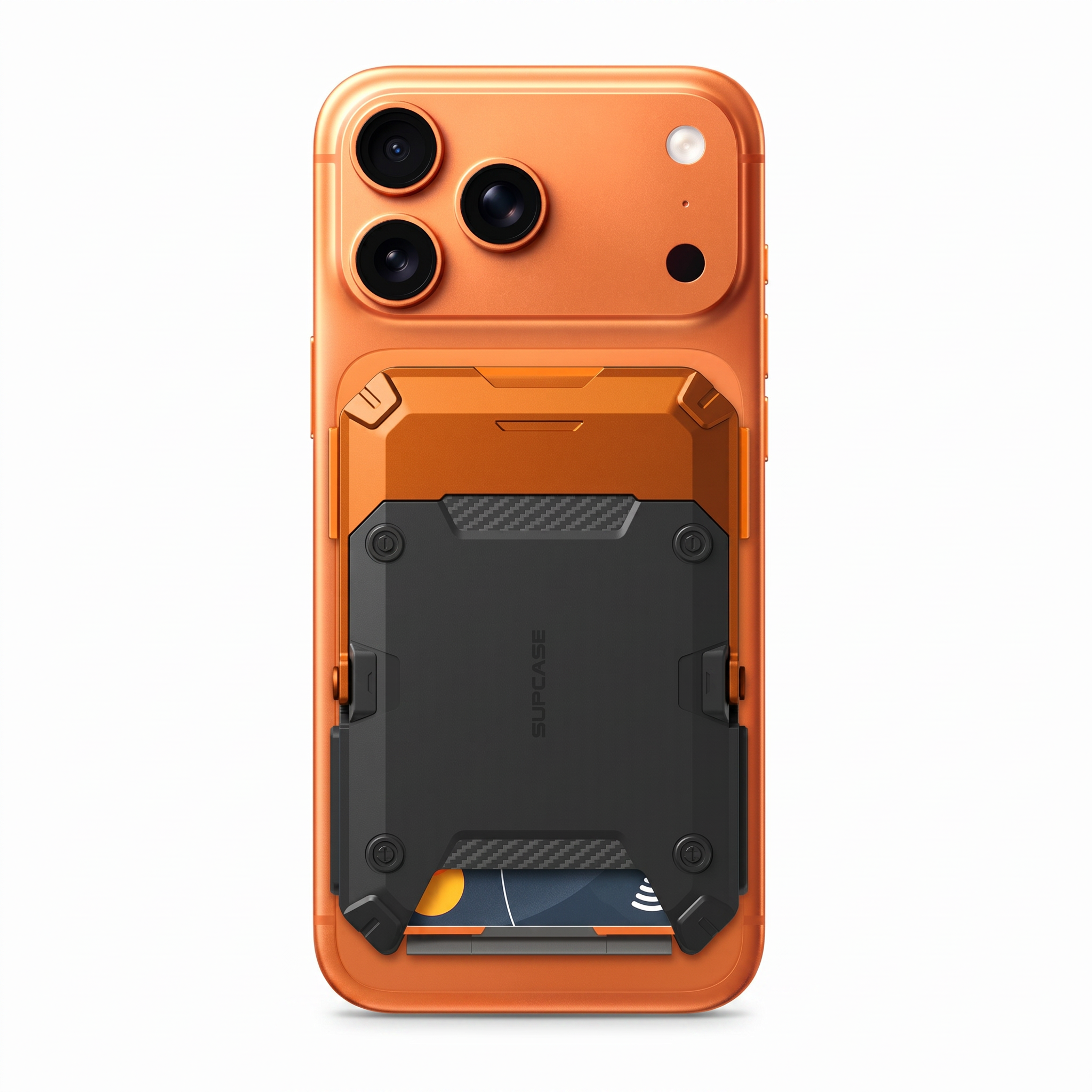 Billetera MagSafe Hunter — Naranja